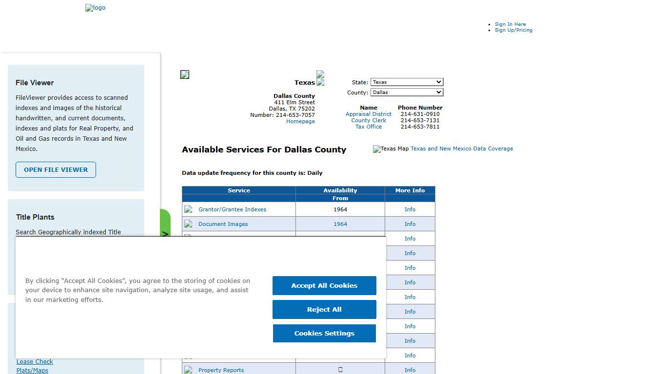 Search Dallas County Public Property Records Online | CourthouseDirect.com